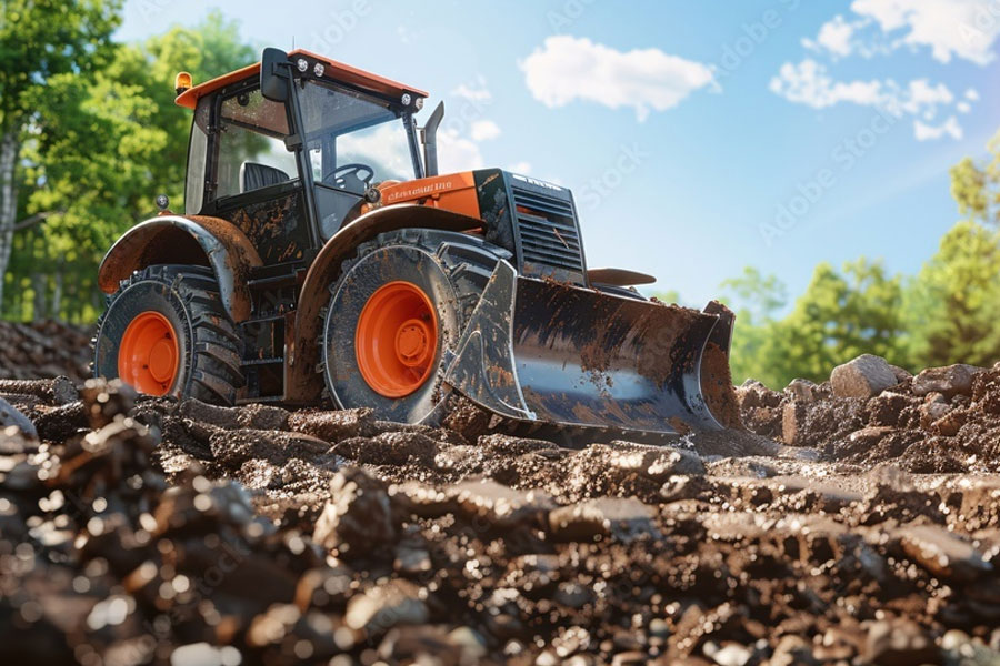 Lawn & Yard Grading Skid Steer
