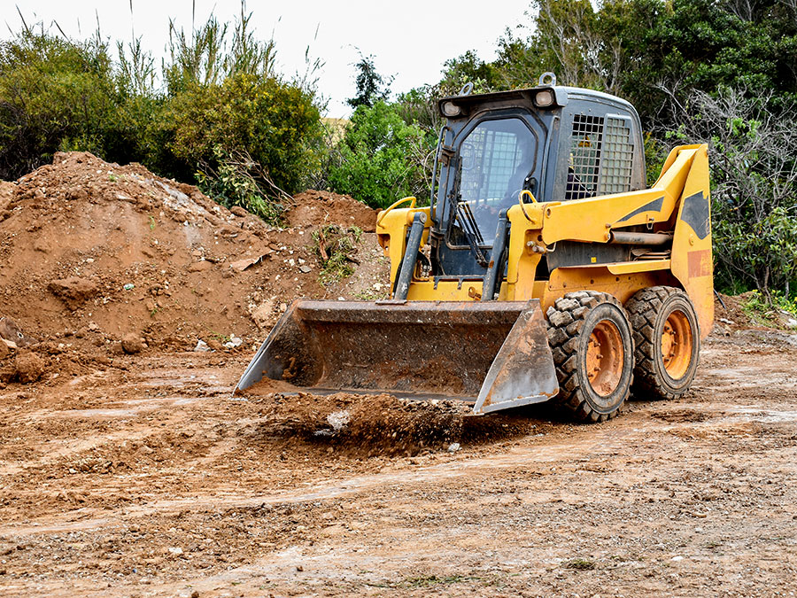 Skid Steer Grading