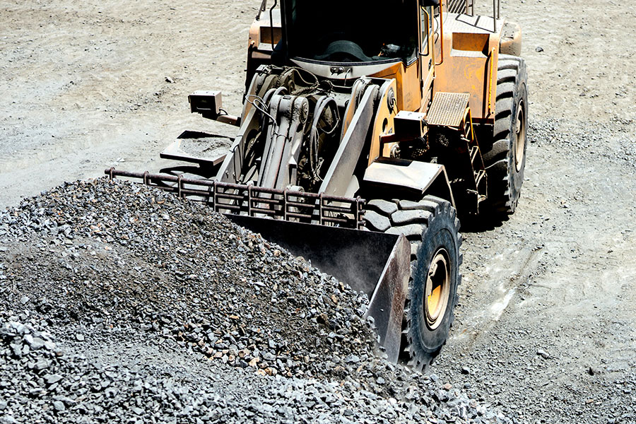 Gravel Delivery, Hauling, Spreading Skid Steer